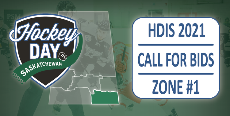 Hockey Day in Saskatchewan 2021 – Call for Bids in Zone 1