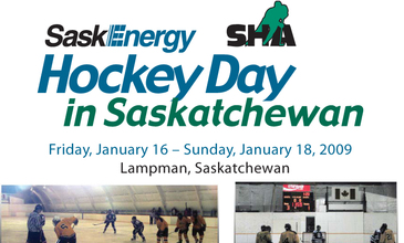 Lampman Named Host for 2009 SaskEnergy Hockey Day in Saskatchewan, with Goal to Fund New Arena Floor